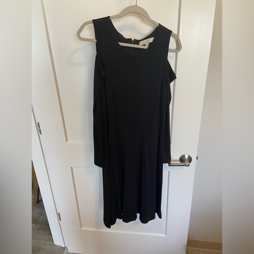 Loft Black Dress